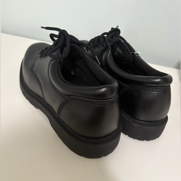 Skechers Slip Resistant Work Shoes Cottonwood Cantix Black Size 11.5 NEW! - Picture 5 of 14